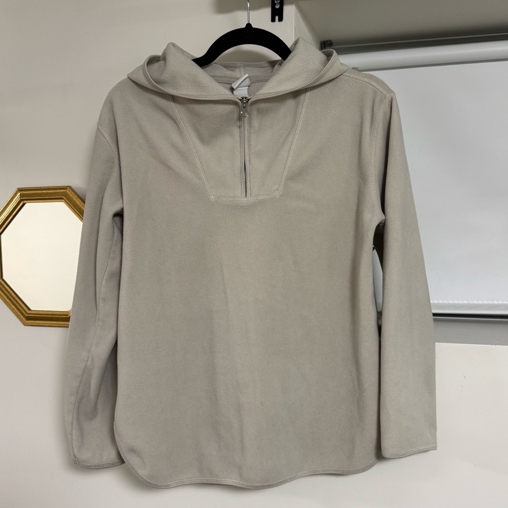 Micro Fleece Quarter Zip Hoodie